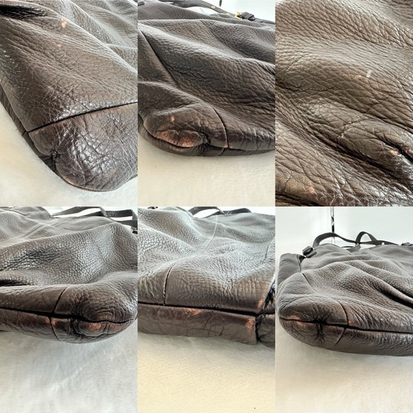 Marc by Marc Jacobs Large Brown Leather Tote - Picture 4 of 7